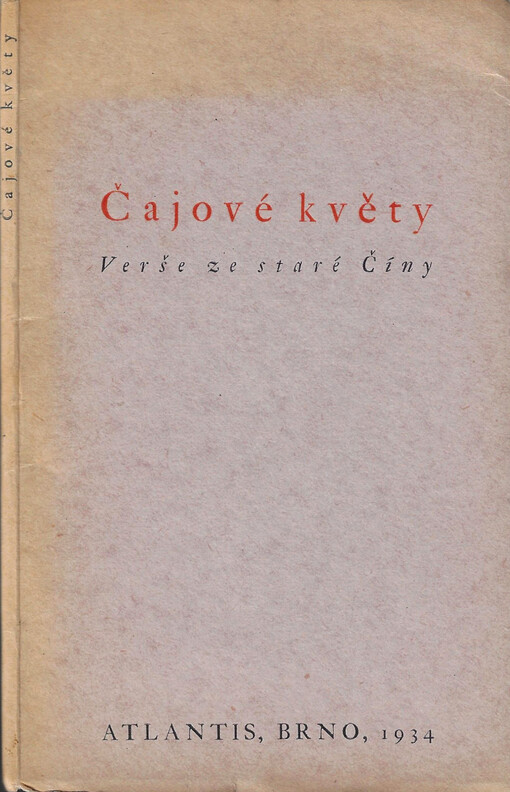 Čajové květy : verše ze staré Číny