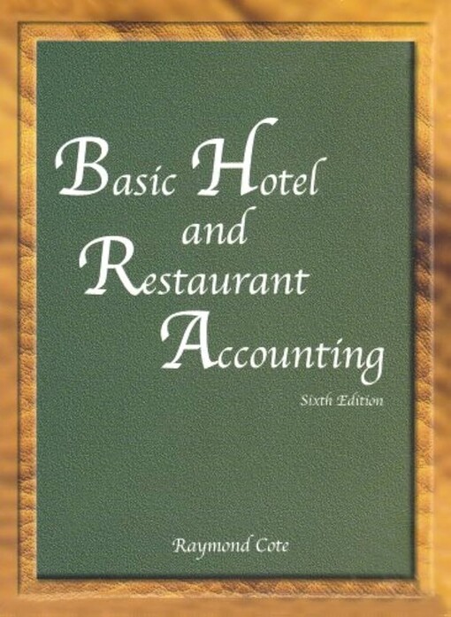 Basic Hotel and Restaurant Accounting