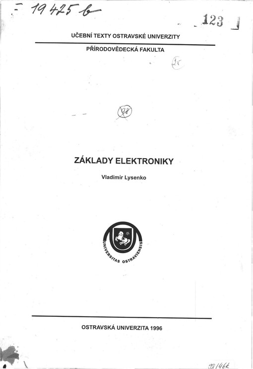 Základy elektroniky