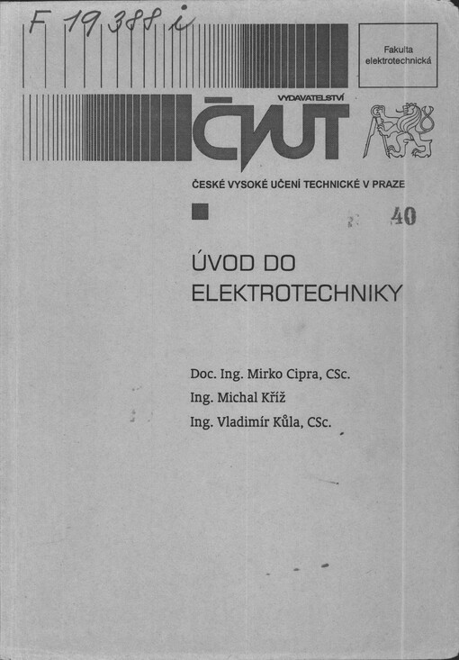 Úvod do elektrotechniky