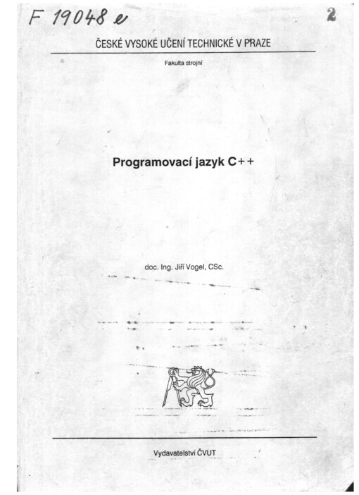 Programovací jazyk C++