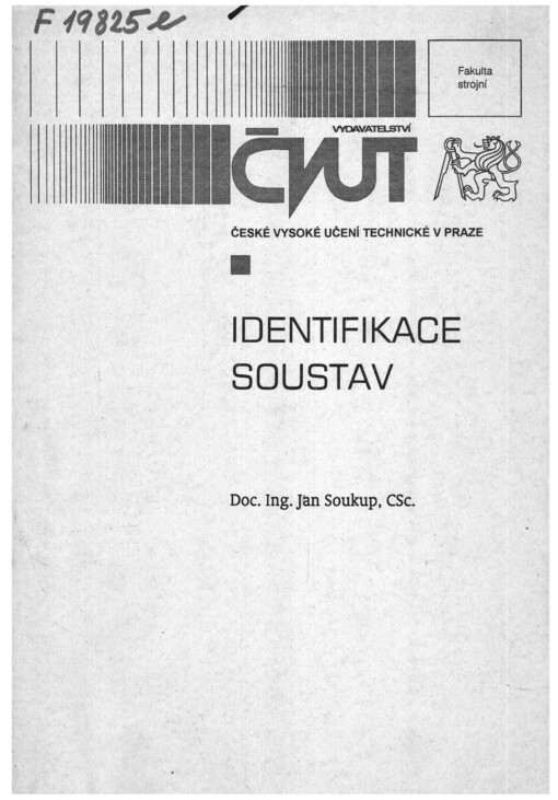 Identifikace soustav