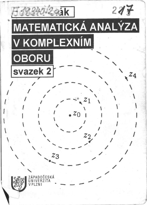 Matematická analýza v komplexním oboru. Sv. 2