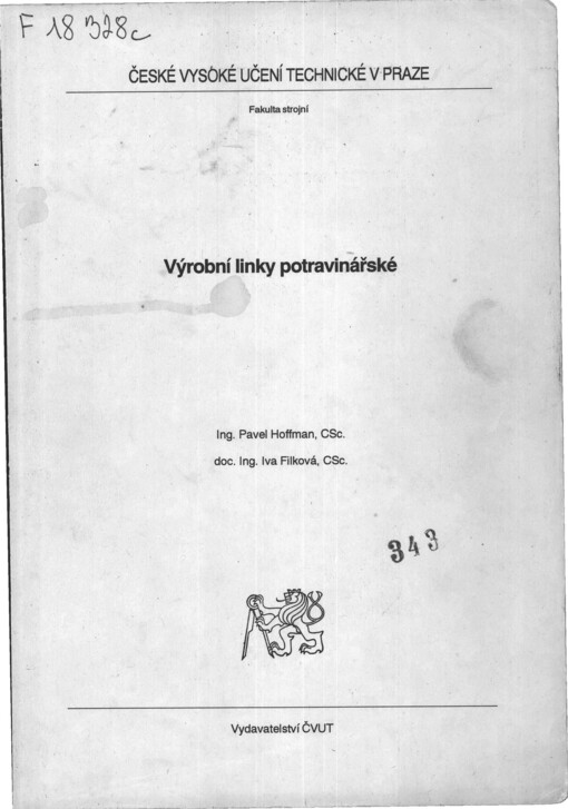 
  Výrobní linky potravinářské
  