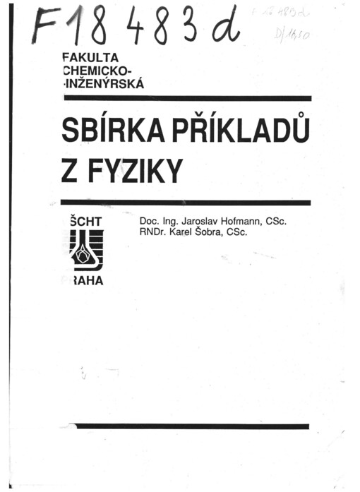 Sbírka příkladů z fyziky