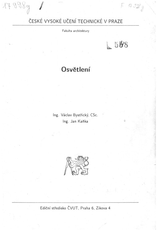 
  Osvětlení
  