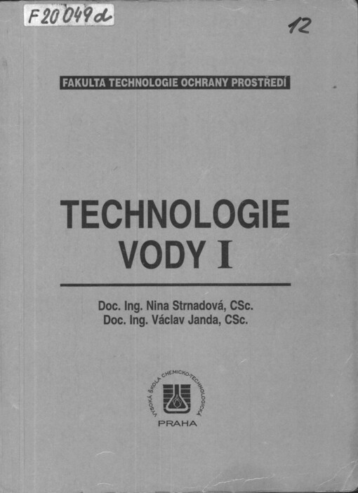 Technologie vody I