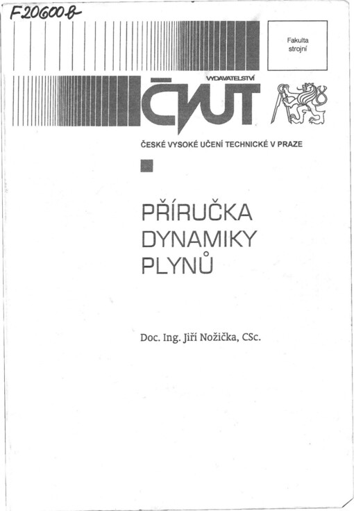 Příručka dynamiky plynů