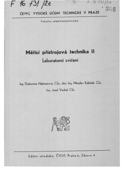 Měřící přístrojová technika
