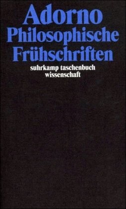 Gesammelte Schriften, Bd. 1. Philosophische Frühschriften