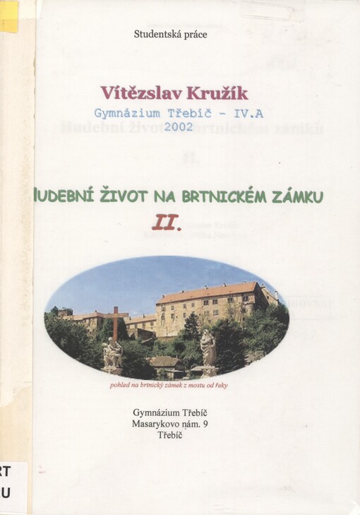 Hudební život na brtnickém zámku, sv. 2