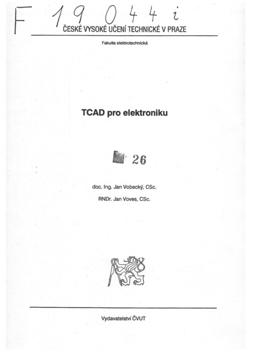TCAD pro elektroniku