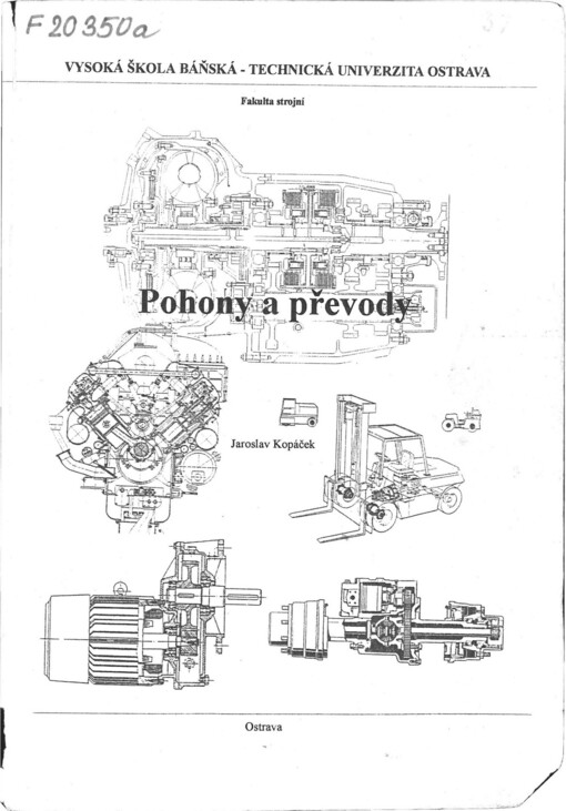 Pohony a převody
