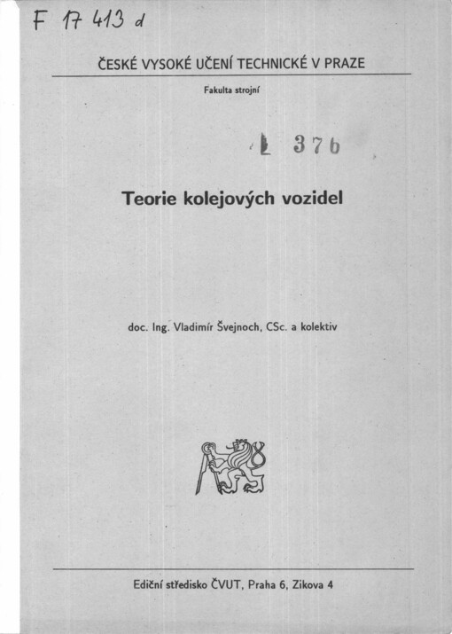 Teorie kolejových vozidel