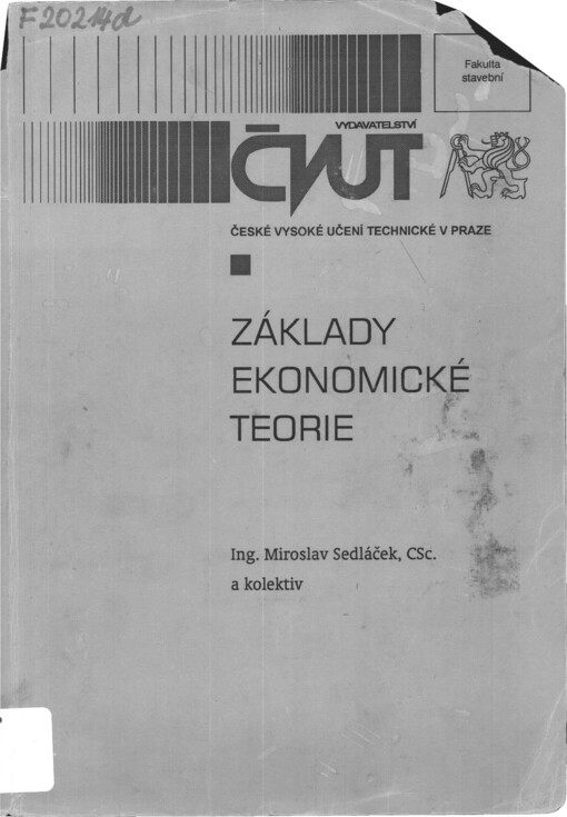 Základy ekonomické teorie
