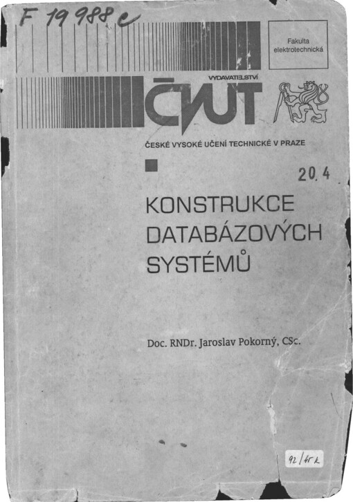 Konstrukce databázových systémů