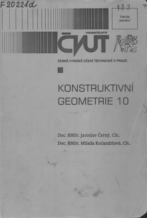 Konstruktivní geometrie 10