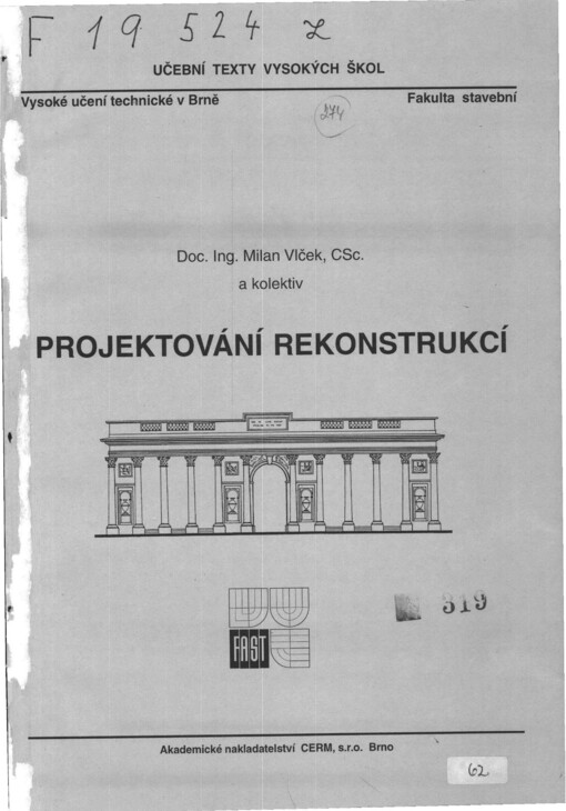Projektování rekonstrukcí
