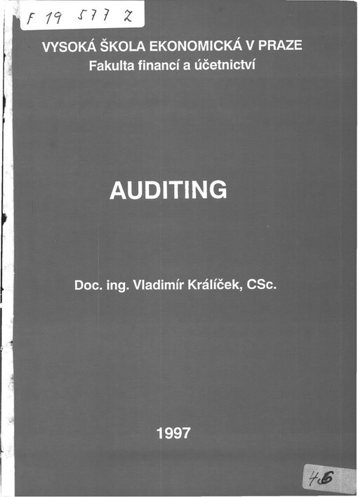 Auditing