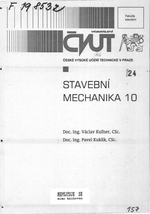 Stavební mechanika 10