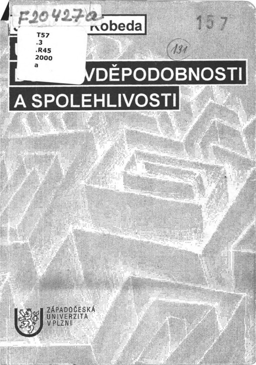 Úvod do pravděpodobnosti a spolehlivosti