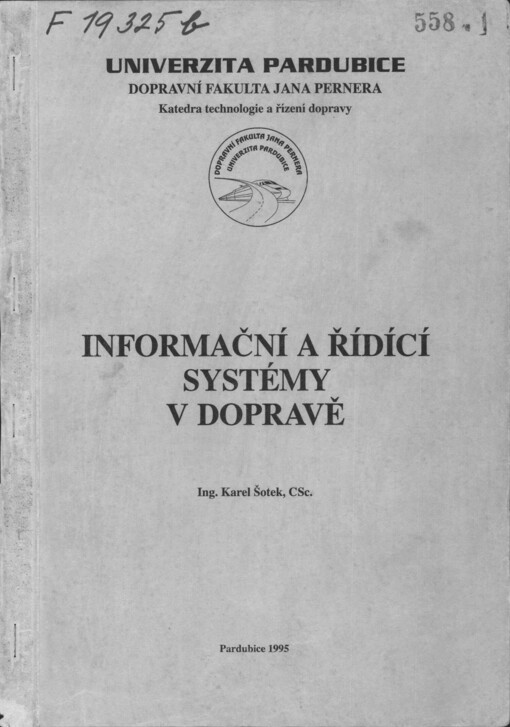 Informační a řídící systémy v dopravě