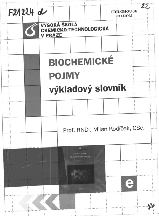 Biochemické pojmy: výkladový slovník