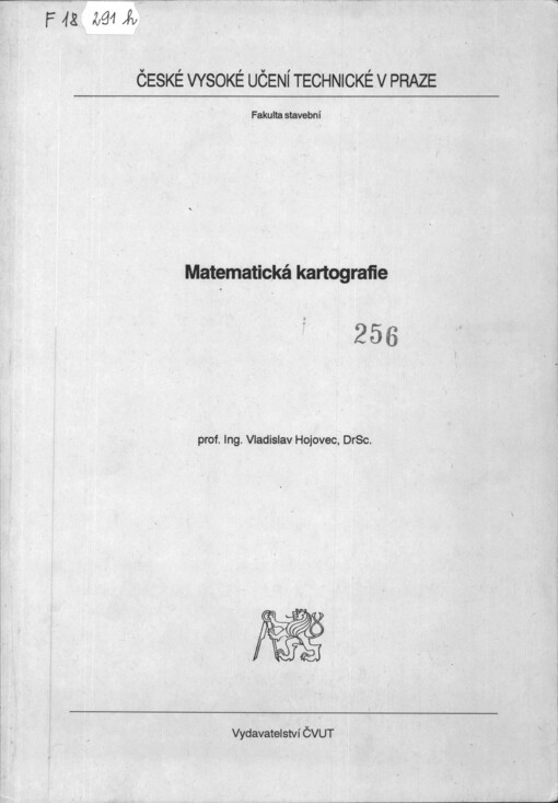 
  Matematická kartografie
  