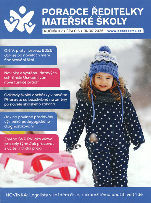 Poradce ředitelky mateřské školy :aktuální informace a praktické rady pro řízení mateřské školy