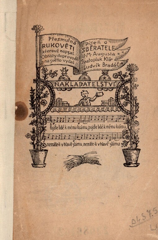 Přesmutná píseň o Rukověti sběratele, kterouž napsal J.M. Augusta