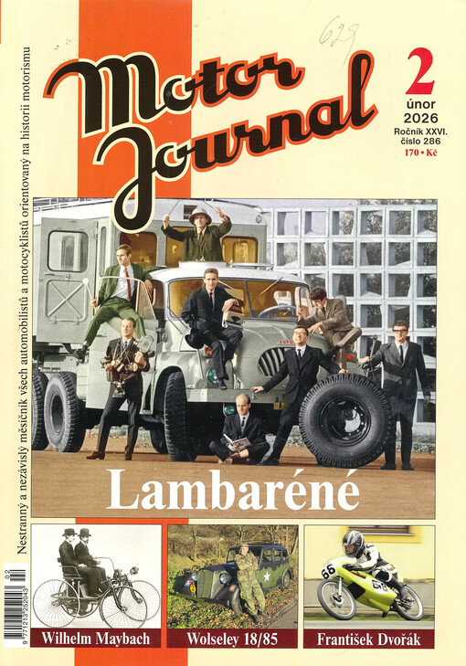 Motor Journal : nestranný a nezávislý měsíčník všech automobilistů a motocyklistů