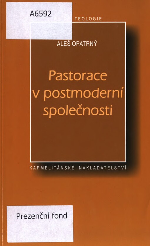 Pastorace v postmoderní společnosti