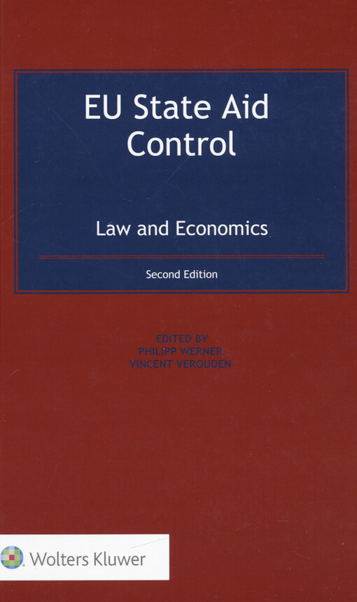 EU state aid control : law and economics