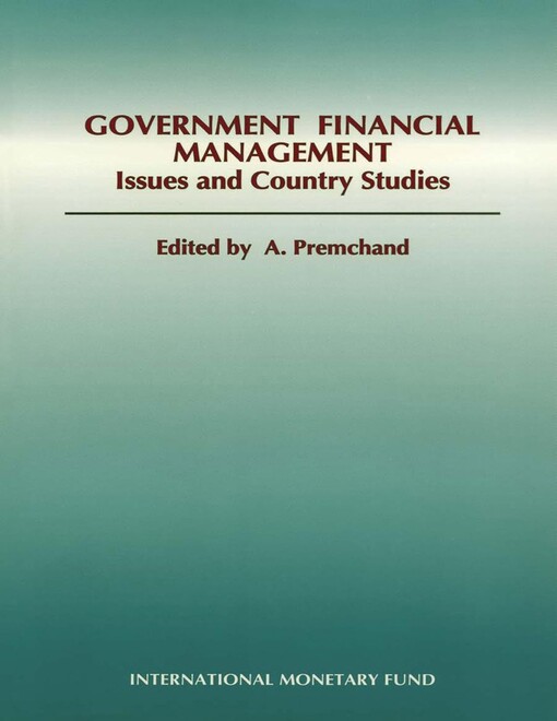 Government financial management :issues and country studies