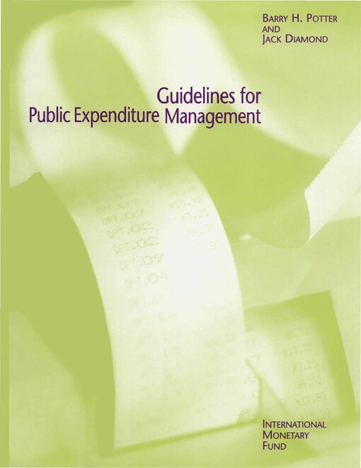 Guidelines for public expenditure management