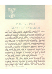 Pokyny pro nemocné svrabem  (odkaz v elektronickém katalogu)