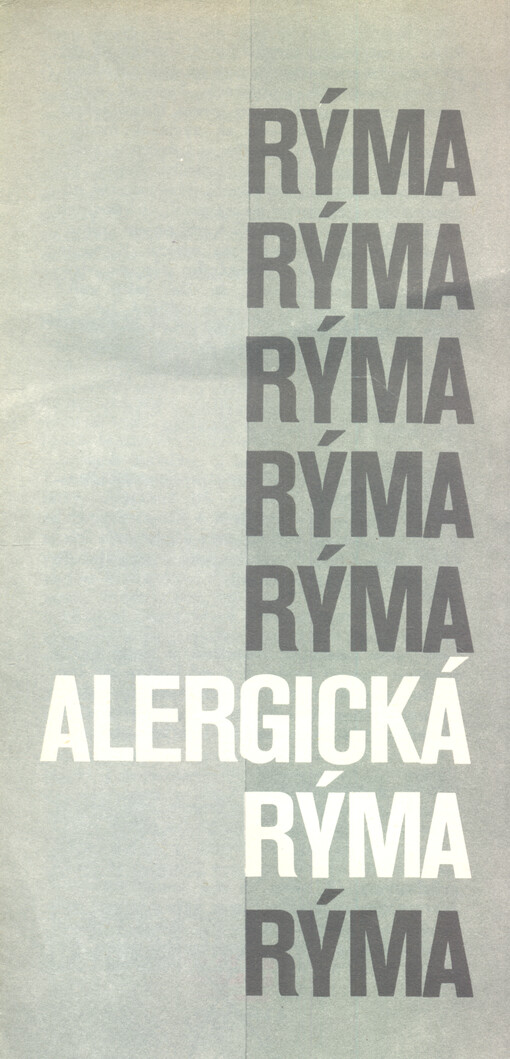 Alergická rýma
