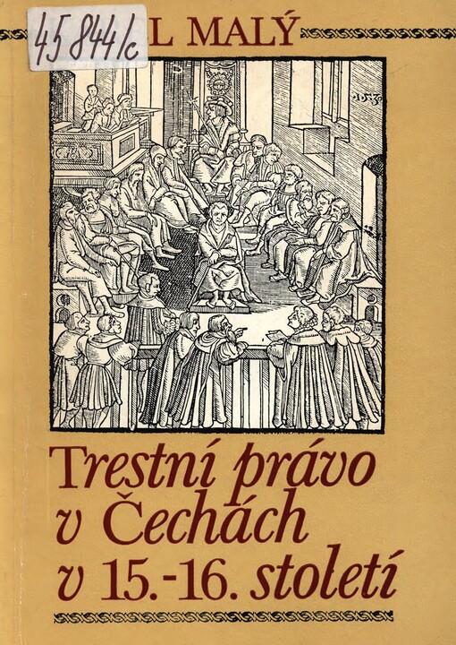 Trestní právo v Čechách v 15.-16. století
