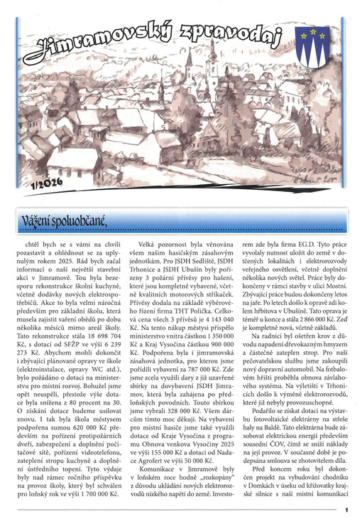 Jimramovský zpravodaj