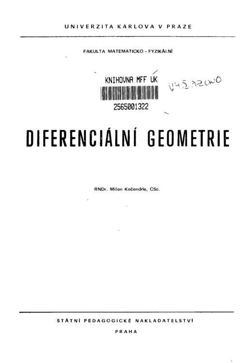Diferenciální geometrie
