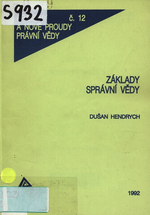 Základy správní vědy