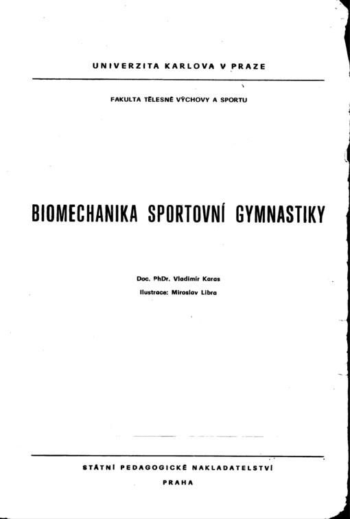 Biomechanika sportovní gymnastiky