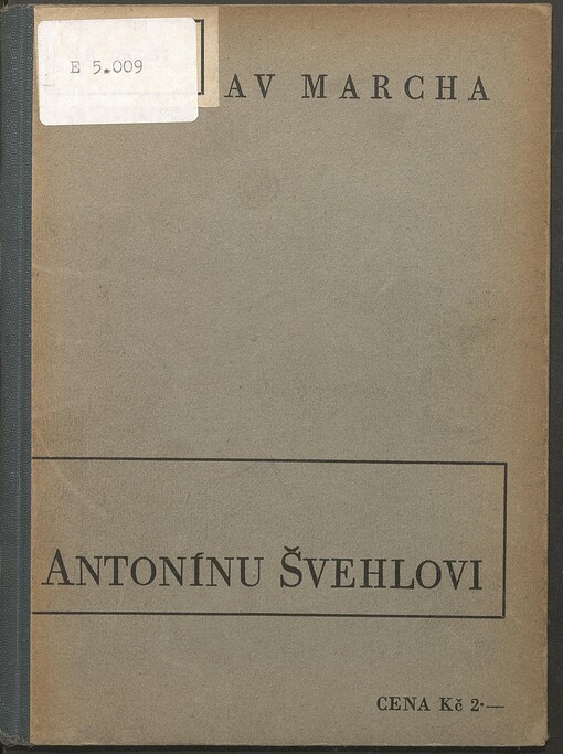 Antonínu Švehlovi