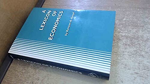 A Lexicon of Economics