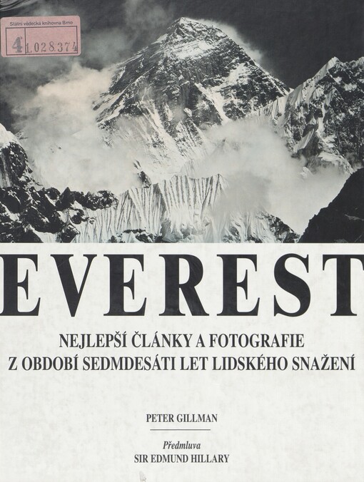 Everest: nejlepší články a fotografie z období sedmdesáti let lidského snažení