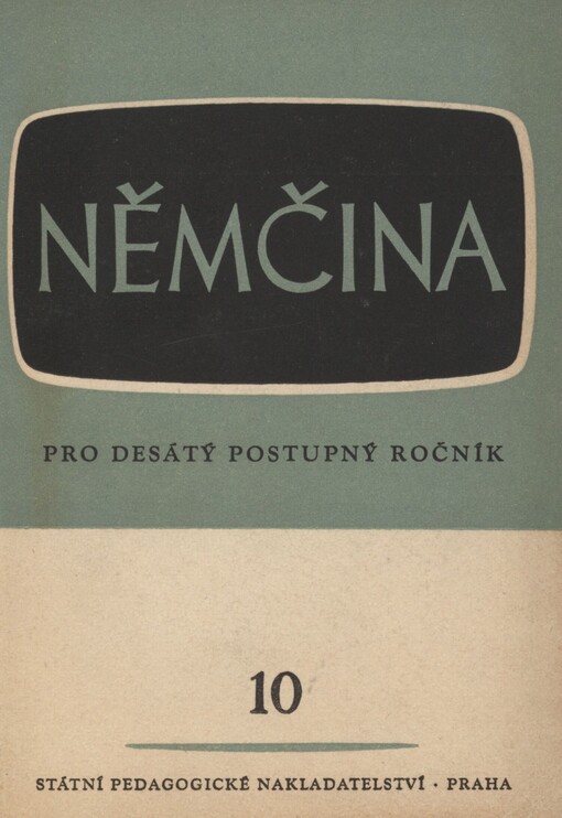 Němčina pro 10. postupný ročník