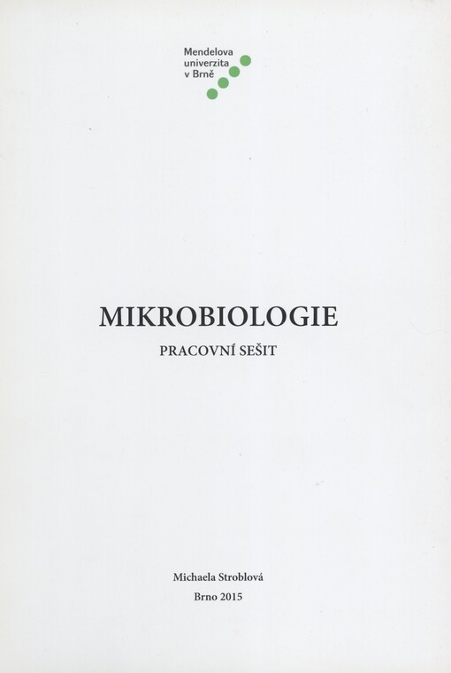 Mikrobiologie: pracovní sešit