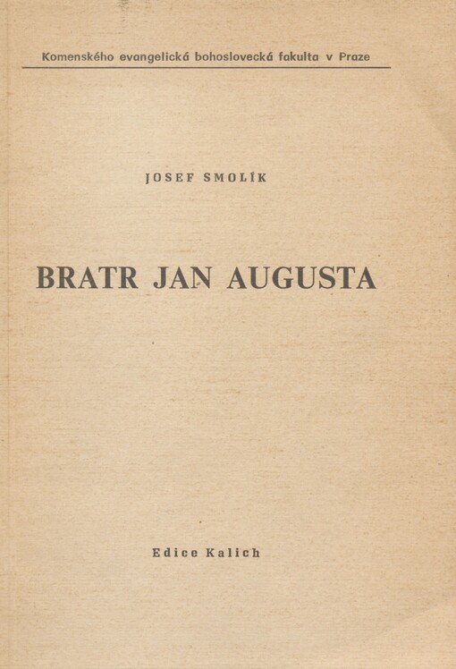 Bratr Jan Augusta