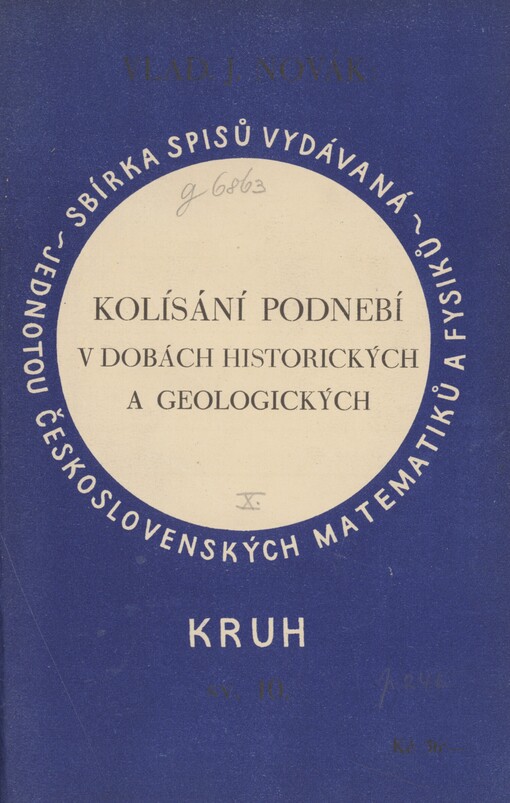 Kolísání podnebí v dobách historických a geologických