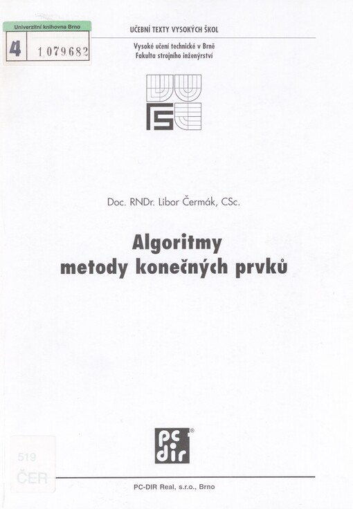 Algoritmy metody konečných prvků